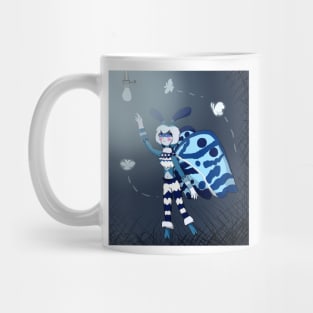 Mothwoman (blue day) Mug